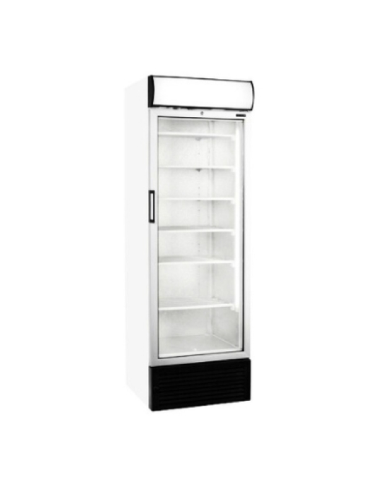 Commercial Display Freezer Upright 578 litres Single  Hinged Door LED Canopy